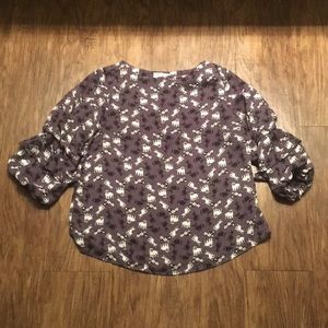 Macy’s Blouse with Dog Detail!
